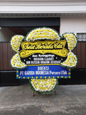 Papan Bunga Duka di Ayip