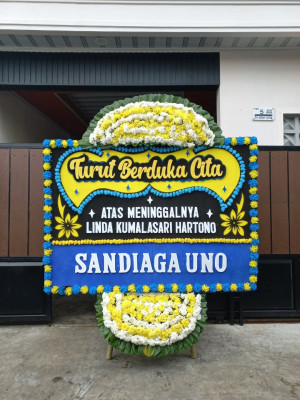 Papan Bunga Duka di Ayip
